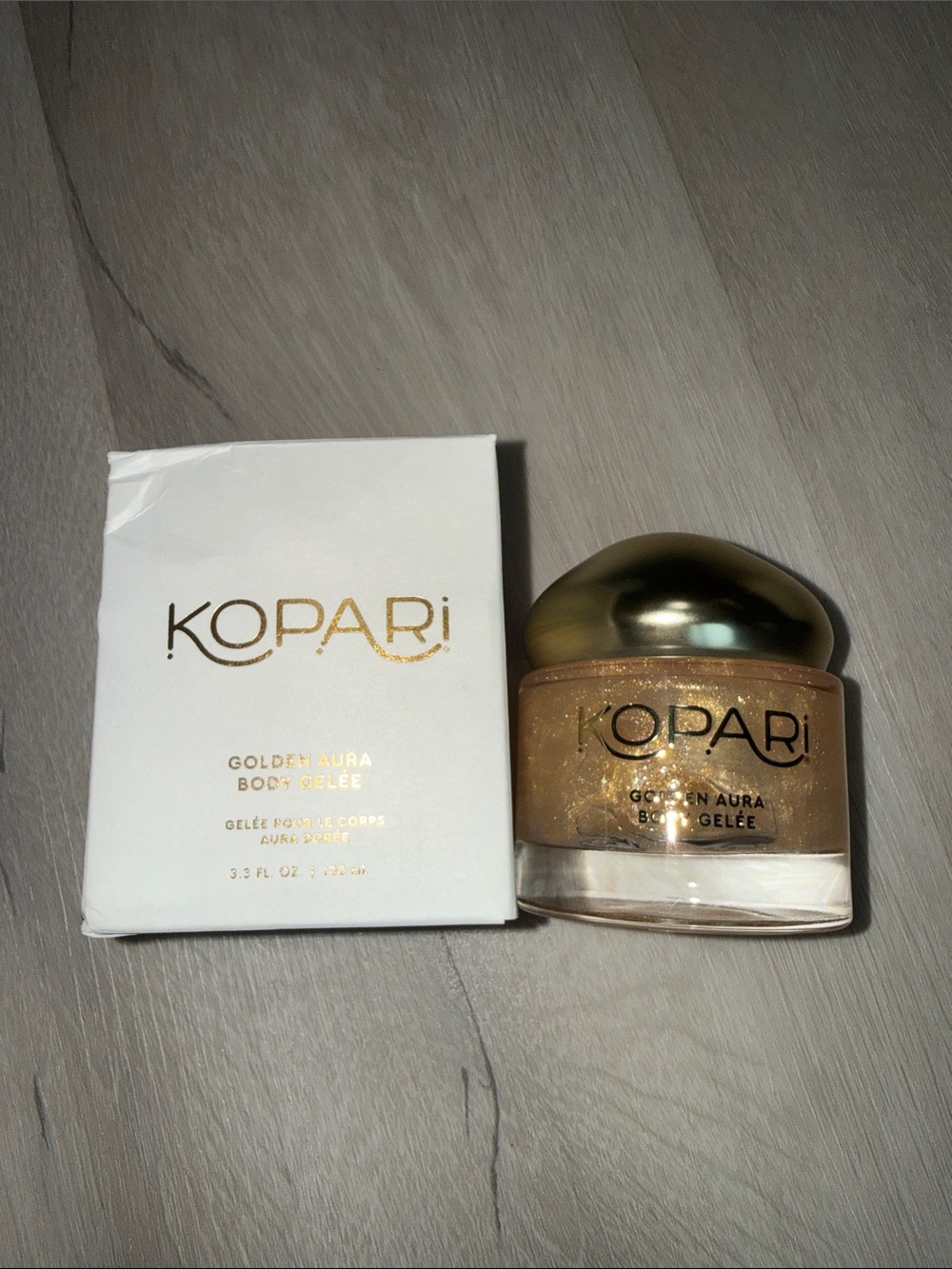Kopari Golden Aura Highlighter Gelée – Shimmering Gold